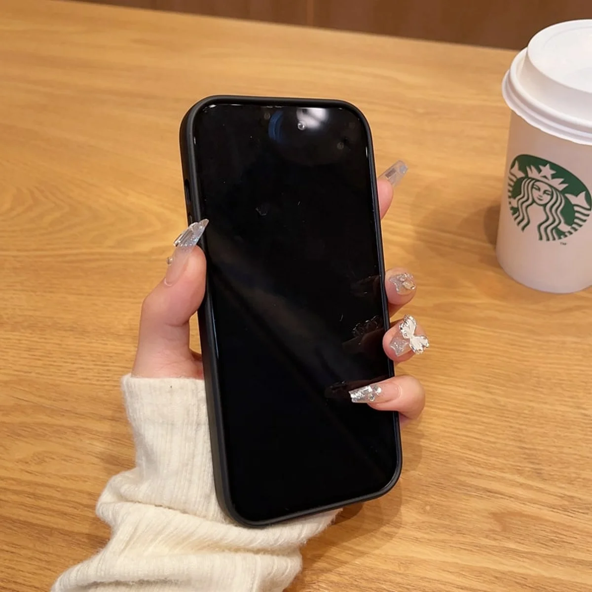 Силиконовый чехол "Luxury Matte" with MagSafe для Apple iPhone 11 Pro Max Черный