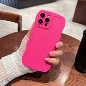 Силіконовий чохол "Candy Wavy" для Apple iPhone 14 Pro Max Рожевий