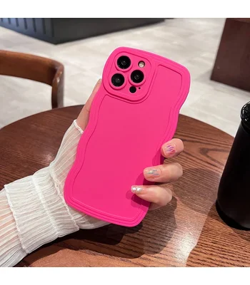 Силіконовий чохол "Candy Wavy" для Apple iPhone 11 Pro Рожевий