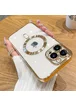 Силіконовий чохол "Transparent Plating" with MagSafe для Apple iPhone 12 Pro Max Золотий