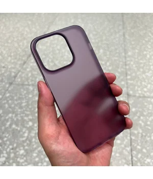 Пластиковий чохол "Ultra Thin Matte" для iPhone 14 Pro Фіолетовий