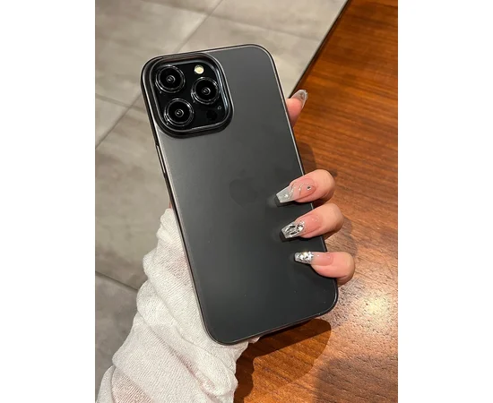 Пластиковий чохол "Ultra Thin Matte" для iPhone 12 Pro Max Чорний