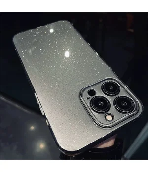 Силіконовий чохол "Bling color" для Apple iPhone 15 Pro Сірий