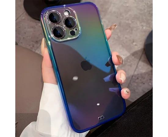 Силиконовый чехол "Laser Gradient" для iPhone 11 Pro Max Темный