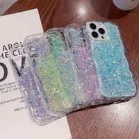 Силиконовый чехол "Bling Cute Wave" для Apple iPhone 14 Pro Серебряный