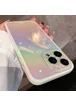 Силиконовый чехол "Laser Gradient" для iPhone 14 Pro Max Светлый