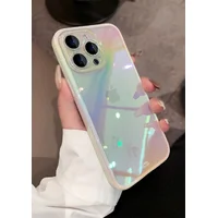 Силиконовый чехол "Laser Gradient" для iPhone 12 Pro Max Светлый