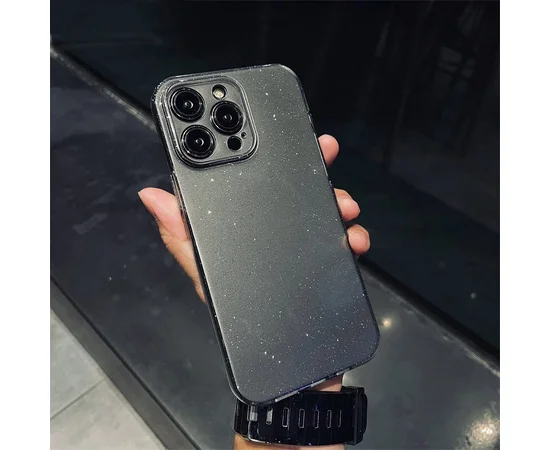 Силіконовий чохол "Bling color" для Apple iPhone 14 Pro Max Сірий