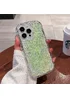 Силиконовый чехол "Bling Cute Wave" для Apple iPhone 14 Pro Зеленый