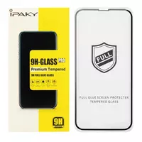 Защитное стекло "iPAKY" 9H Full Glue для Apple iPhone 14 Pro Max Черный