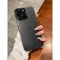 Пластиковый чехол "Ultra Thin Matte" для iPhone 12 Pro Max Черный