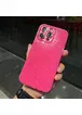 Силиконовый чехол "Bling color" для Apple iPhone 15 Pro Ярко-Розовый
