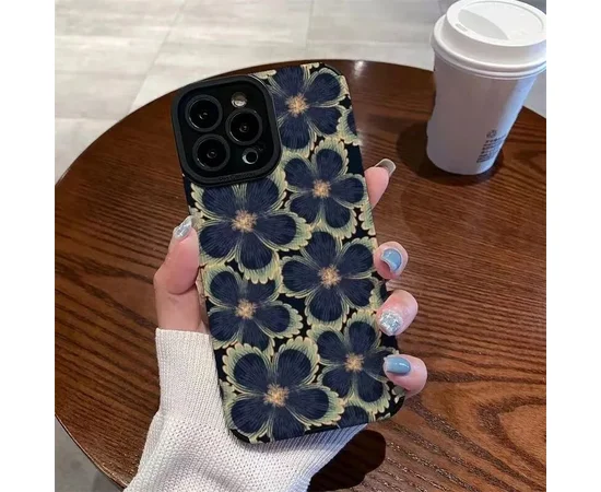 Силиконовый чехол "Cute Style" Flowers для Apple iPhone 14 Pro Max