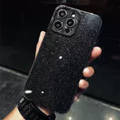 Силиконовый чехол "Bling color" для Apple iPhone 13 Pro Max Черный