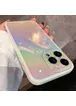 Силиконовый чехол "Laser Gradient" для iPhone 13 Pro Светлый