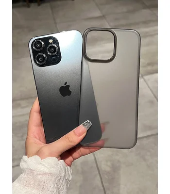 Пластиковий чохол "Ultra Thin Matte" для iPhone 13 Pro Max Чорний