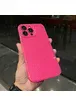 Силіконовий чохол "Bling color" для Apple iPhone 14 Pro Max Яскраво-рожевий