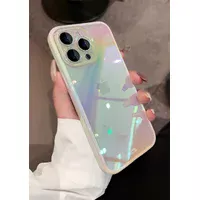 Силіконовий чохол "Laser Gradient" для iPhone 13 Pro Max Світлий
