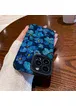 Силиконовый чехол "Cute Style" Blue Flowers для Apple iPhone 14 Pro