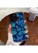Силиконовый чехол "Cute Style" Blue Flowers для Apple iPhone 14 Pro