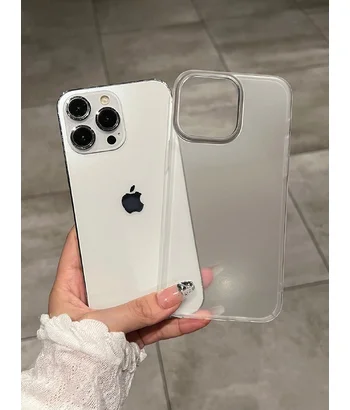 Пластиковый чехол "Ultra Thin Matte" для iPhone 14 Pro Max Белый