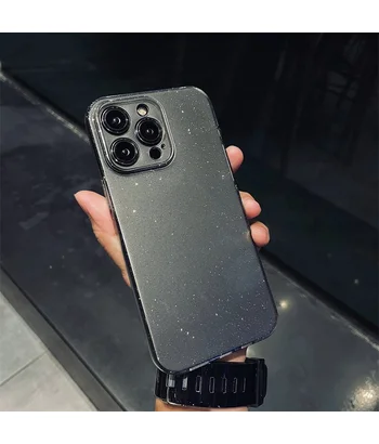 Силіконовий чохол "Bling color" для Apple iPhone 14 Pro Max Сірий