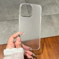 Пластиковый чехол "Ultra Thin Matte" для iPhone 15 Pro Белый