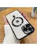 Силіконовий чохол "Transparent Plating" with MagSafe для Apple iPhone 14 Plus Чорний