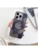 TPU+PC чохол "Watercolor Magnetic" with MagSafe для Apple iPhone 12 Pro Max Чорний