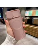 Силіконовий чохол "Lens Protection" with MagSafe зі шторкою для iPhone 12 Pro Max Рожевий