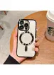 Силіконовий чохол "Transparent Plating" with MagSafe для Apple iPhone 11 Чорний