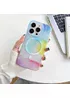TPU+PC чохол "Watercolor Magnetic" with MagSafe для Apple iPhone 12 Pro Max Синій