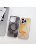 TPU+PC чохол "Watercolor Magnetic" with MagSafe для Apple iPhone 13 Pro Max Чорний