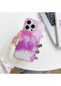 TPU+PC чохол "Watercolor Magnetic" with MagSafe для Apple iPhone 12 Pro Max Фіолетовий
