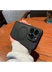 Силиконовый чехол "Frosted Matte" with MagSafe для Apple iPhone 15 Pro Max Черный