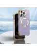Силиконовый чехол "Luxury Shine" with MagSafe для iPhone 16 Pro Max Фиолетовый