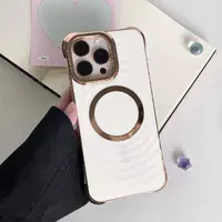 Силіконовий чохол "Luxury Shine" with MagSafe для iPhone 15 Pro Max Білий