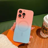 Силіконовий чохол "Luxury Gradient" with MagSafe для Apple iPhone 11 Pro Рожево-сірий