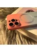 Силіконовий чохол "Luxury Gradient" with MagSafe для Apple iPhone 12 Pro Max Рожево-сірий