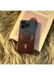 Силіконовий чохол "Luxury Gradient" with MagSafe для Apple iPhone 12 Pro Max Синьо-бордовий
