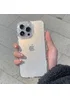 Силіконовий чохол "Bling Diamond" з блискітками для iPhone 13 Pro Max Прозорий