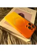 Силіконовий чохол "Luxury Gradient" with MagSafe для Apple iPhone 12 Pro Max Оранжево-жовтий
