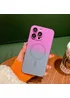 Силіконовий чохол "Luxury Gradient" with MagSafe для Apple iPhone 15 Pro Фіолетово-сірий