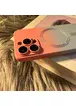 Силиконовый чехол "Luxury Gradient" with MagSafe для Apple iPhone 15 Pro Розово-серый