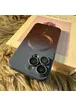 Силиконовый чехол "Luxury Gradient" with MagSafe для Apple iPhone 15 Pro Сине-бордовый