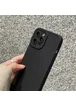 Силиконовый чехол "Matte Silicone" Apple iPhone 14 Pro Max Черный