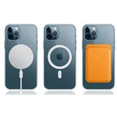 Силиконовый чехол "JASTER" with MagSafe для iPhone 11 Pro Max Прозрачный