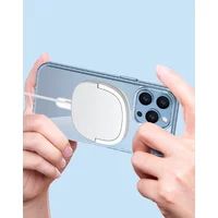 Силиконовый чехол "JASTER" with MagSafe для iPhone 13 Pro Max Прозрачный