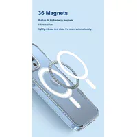 Силиконовый чехол "JASTER" with MagSafe для iPhone 11 Pro Max Прозрачный