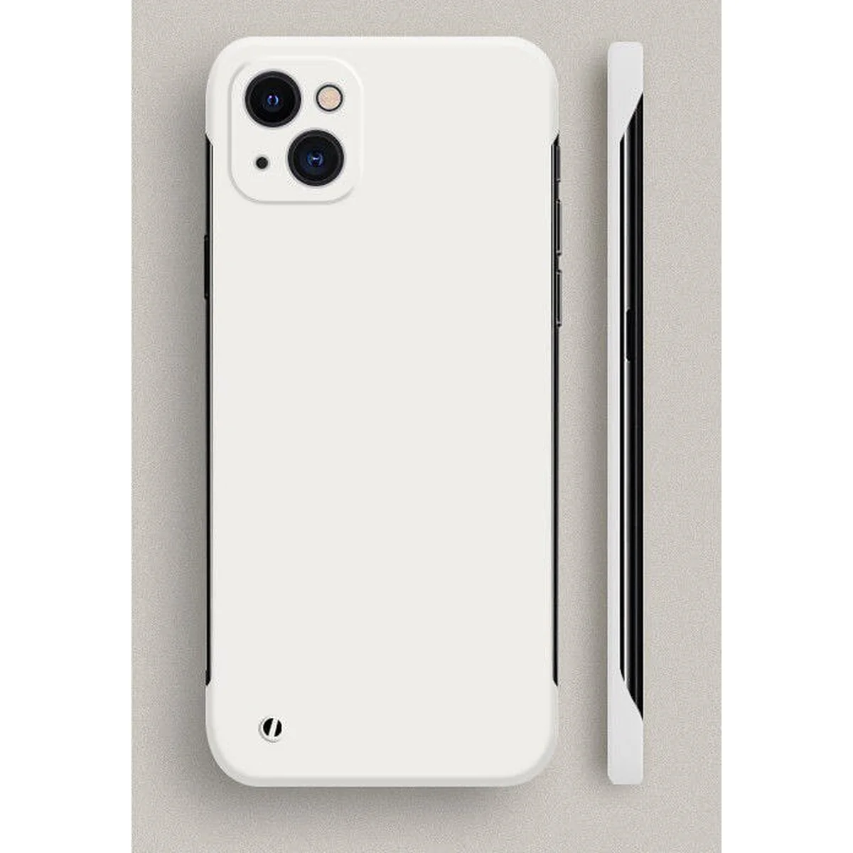 Пластиковая накладка "Candy Color Matte" для Apple iPhone 14 Plus Белый